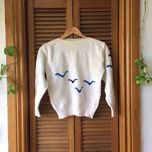 Vintage Seagull Sweater